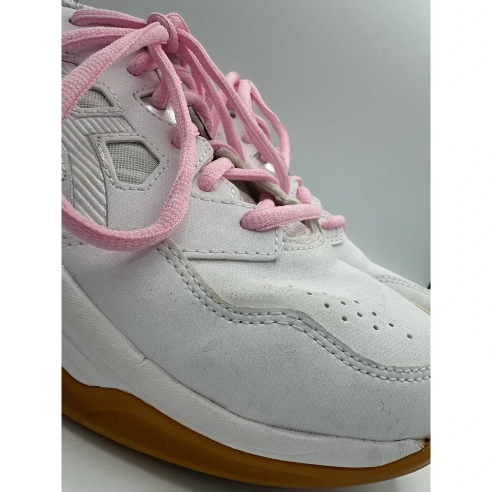 ASICS Sneakers Women's Size 8.5 US / 6.5 UK Gel-Renma White/Pure - PINK Laces‎